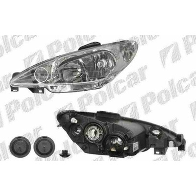Peugeot 206 98- svetlo H1+H7 ľavé / VALEO / od r.v.2006