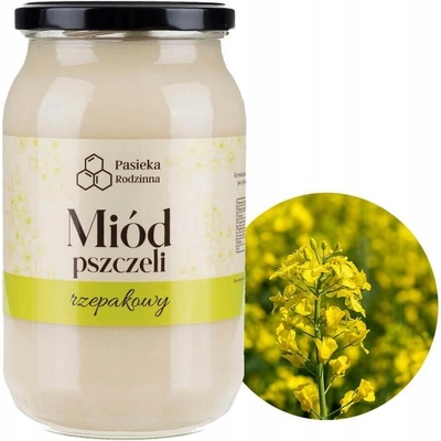 Nektárový repkový med krémový Pasieka Rodzinna 1,15 kg