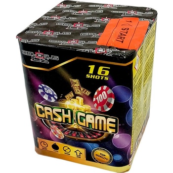 Kompaktní ohňostroj Cash game 16 ran 20 mm