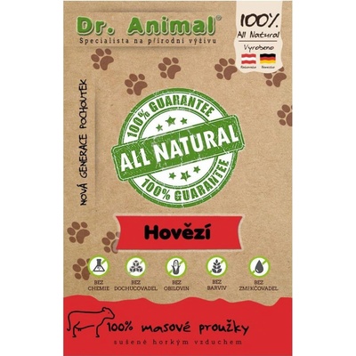 Dr. Animal zvěřina masové proužky 80 g