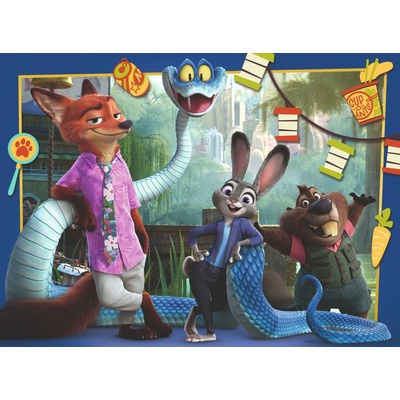 RAVENSBURGER Zootropolis Mesto zvierat XXL 100 dielov