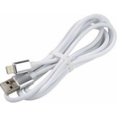 EverActive CBS-1IW dátový USB - Lightning, 1m, bílý