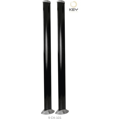 Sloupek hliníkový 100 cm, 1 pár, pro fotobuňky FT-22