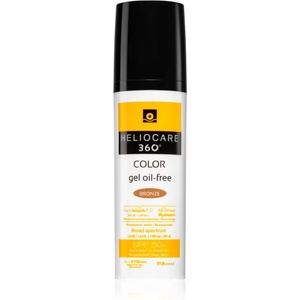 Heliocare 360° Color Gel Oil-Free тониращ защитен гел SPF 50+ цвят Bronze 50ml