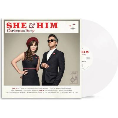 She & Him: Christmas Party CLR LP
