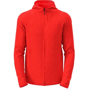 Stedman lux hooded knitfleece jacket st5460 / Мъжко плетено поларено яке с качулка - алено червено m (st5460srhm)