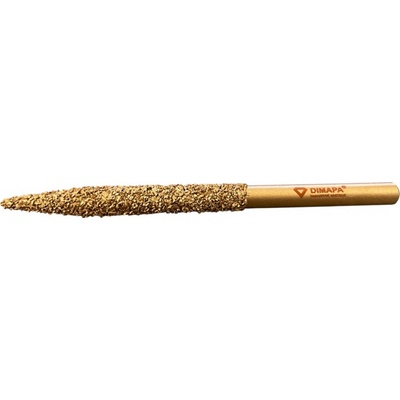 Karbidová rašple - fréza 6x102mm - kužel Zrnitost: #36