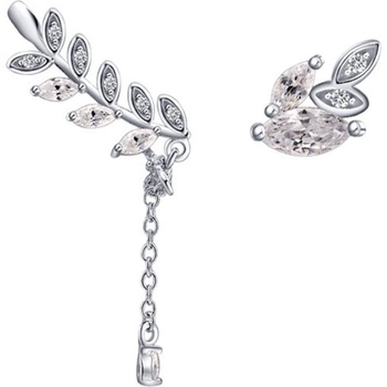 Silenti Jewelry Сребърни обеци "Разкош