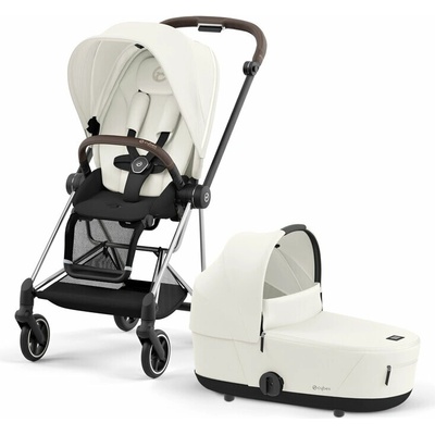 CYBEX kombinovaný Mios 3.0 Chrome Brown Off White Platinum 2023