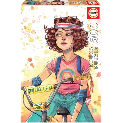 Educa Пъзел Educa - Бягай като момиче, 500 части (EDU19249)