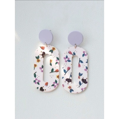 Iskay 1418 květinové akrylové náušnice