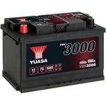 YUASA 76Ah 680A left+ (YBX3086)