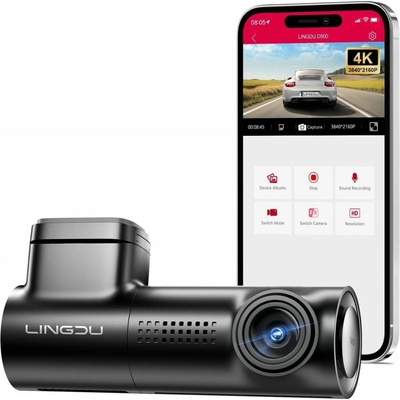 Lingdu D500 4K Dash Cam