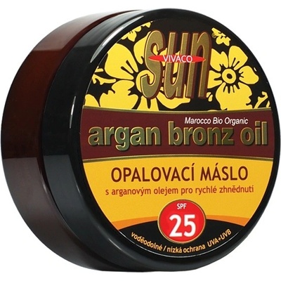 SunVital Argan Bronz Oil opalovací máslo SPF25 200 ml – Zboží Dáma