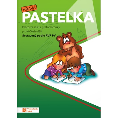 Hravá pastelka 1 - Pracovní sešit z grafomotoriky pro 4 - 5 leté děti: Pracovní sešit z grafomotoriky pro 4 - 5 leté deti