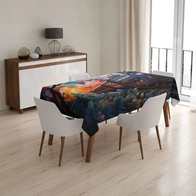 Sablio Obrus Parná lokomotíva v kúzelnej krajine 130x170 cm