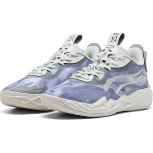 PUMA Детски баскетболни кецове Puma Unisex Kids Mb. 04 Lo Team Basketball Trainers - Fthr Gry-Cool