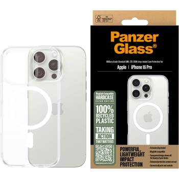 Image 1 of Panzer Гръб PanzerGlass HardCase за iPhone 16 Pro , White MagSafe - Прозрачен