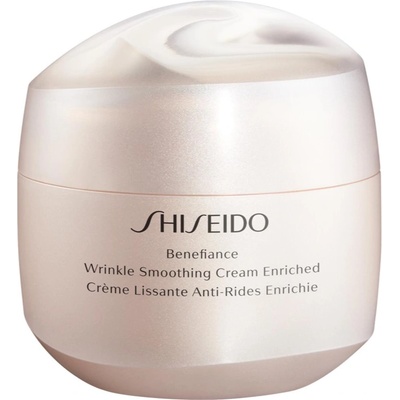 Shiseido Benefiance Wrinkle Smoothing Cream Enriched дневен и нощен крем против бръчки за суха кожа 75ml