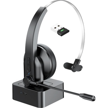 OY631MONO Bezdrôtové slúchadlá s potlačením šumu, mikrofónom a nabíjacou stanicou