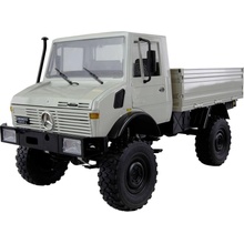 Amewi 22631 Unimog Basic hellgrau elektrický RC model nákladného automobilu RtR 1:12