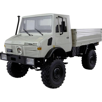 Amewi 22631 Unimog Basic hellgrau elektrický RC model nákladného automobilu RtR 1:12