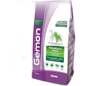 Gemon Суха храна за кучета GEMON DOG Adult LAMB&RICE 20KG с агнешко и ориз (GG246LR20)