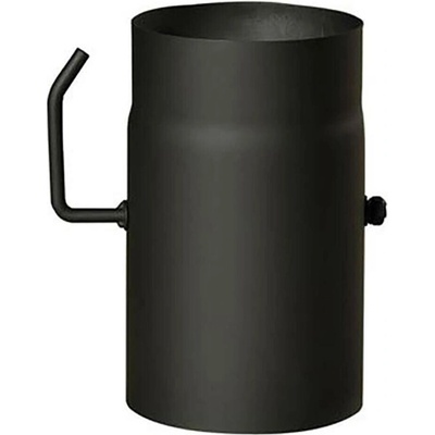 Kovoblesk Trubka kouřová s klapkou 130mm / 0,25m, tl. 1,5mm 3011424