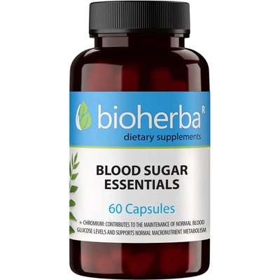 Bioherba Blood Sugar Support, 60 капули, Bioherba