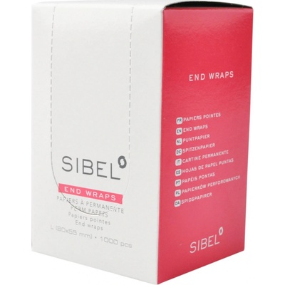 Sibel 1000ks papírky na trvalou 80x55mm