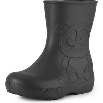 Holínky s motivem Pandy s vložkou Černé