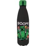 Kids Licensing Бутилка за вода Kids Euroswan - Minecraft Boom, Black, 500 ml (MC00017)