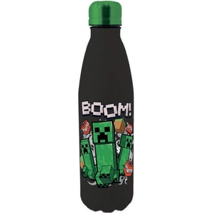 Kids Licensing Бутилка за вода Kids Euroswan - Minecraft Boom, Black, 500 ml (MC00017)