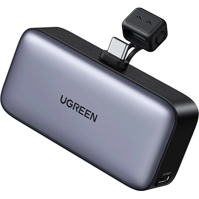 UGREEN 5000mAh Power Bank with Built-in USB-C Connector – Zboží Živě