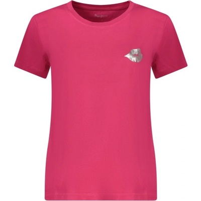 PEPE JEANS Дамска тениска с къс ръкав pepe jeans, Размер xl, Цвят Червено (pl5000082brule_ro387)