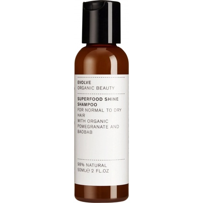 Evolve Organic Beauty Superfood Shine Shampoo 50 ml