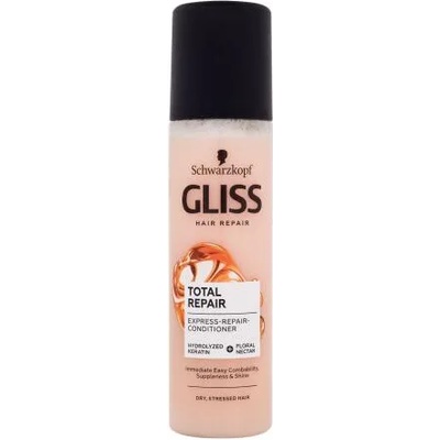 Schwarzkopf Gliss Total Repair Express-Repair-Conditioner 200 ml балсам за изтощена коса без отмиване за жени