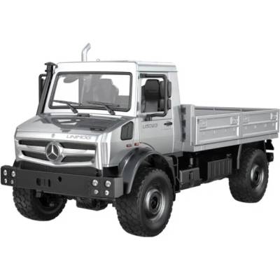 IQ models RC crawler Mercedes-Benz UNIMOG RTR 1:20 - strieborný