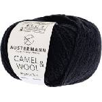 Austermann Camel & Wool 90343-02 Black Плетива прежда (90343-02)