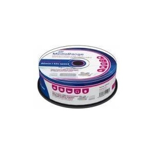 MediaRange CD-R 700MB (80min) пълно-леща печат - 25 бр