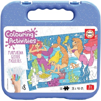 Educa Русалки - пъзел за оцветяване 50 части