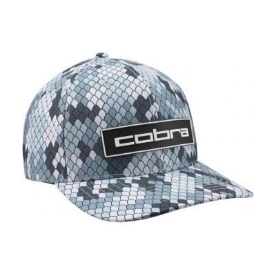 golfová Cobra Snakeskin Camo Tour Tech Šedá