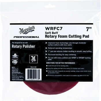 Meguiar's Rotary Foam Cutting Pad 7"