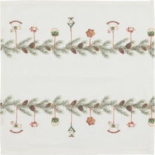 Chic Antique Látkový obrúsok Aix Garland Cream 40x40 cm