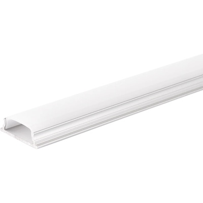 OPTONICA АЛУМИНИЕВ ПРОФИЛ ЗА LED ЛЕНТА СРЕБРИСТО ТЯЛО/БЯЛ РЕФЛЕКТОР L=2м 18x06mm (5132)