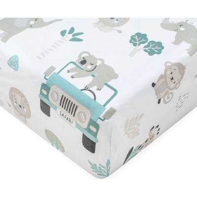 New Baby Bavlna plachta Safari II 60x120
