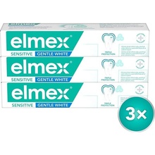 Elmex Bieliace pre citlivé zuby Sensitive Whitening 3 x 75 ml