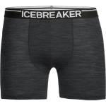 Icebreaker Мъжко мериносово термобельо Icebreaker Anatomica Boxers Merino base layer - Jet Heather - размер XXL (015-1155-0615)
