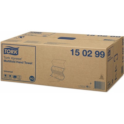 Tork Xpress Multifold H2 Universal dvojvrstvové biele 21,3 x 23,4 cm 20 × 237 ks