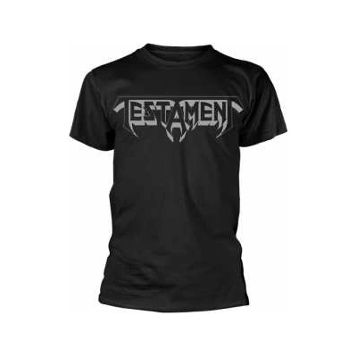 Tričko Logo Testament grey Print/black Ts